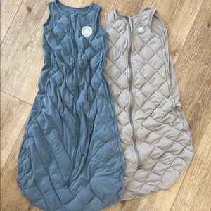 Dreamland Baby Sleep Sacks - Blue and Gray